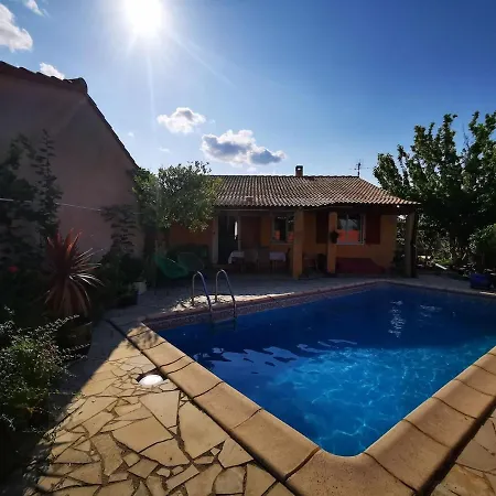 With Pool Near Sea And Garrigue Vila Cournonterral