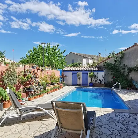 With Pool Near Sea And Garrigue *